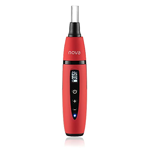 Dry Herb Vape Vaporizer OLED Display Temp Control Ceramic Chamber 30s Heat Up No NicotineJustSmoke.Me