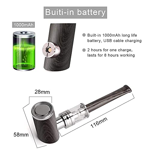E Cigarettes,Complete Vaping Starter Kit Kamry K1000 Plus,Self  Standing,Large Vapour,with 2 Spare Coils,Nicotine Free JustSmoke.Me