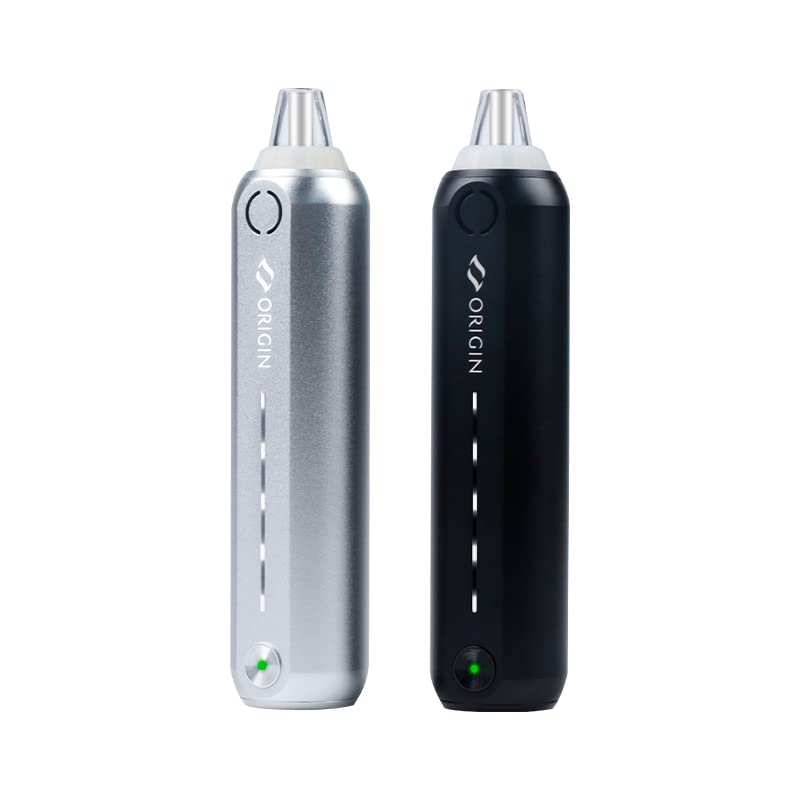 dry vape no smoke EnjoyHigh Dry Herb Vaporizer Origin II,2200mAh,Heat Not Burn Device, No Nicotine (Black) JustSmoke.Me
