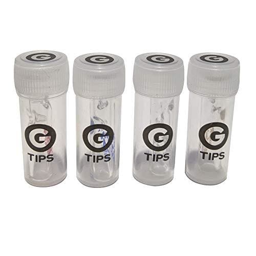 G Tips X SMO-KING Colourway - Premium Round Head Mouth Piece - Handmade Glass Tips Roach FiltersJustSmoke.Me