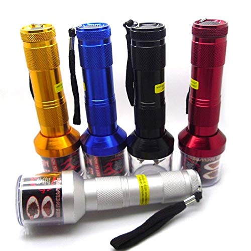 HERB GRINDER Generic Aluminium Electric Smoke Crusher Chopper MetalJustSmoke.Me