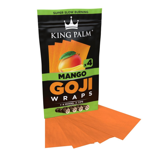 King Palm | Mango Goji Berry | Blunt Wraps | +4 Filter TipsJustSmoke.Me