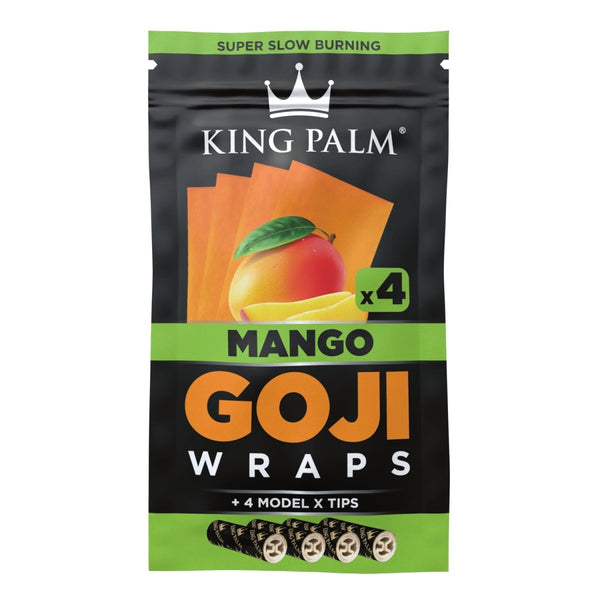 King Palm | Mango Goji Berry | Blunt Wraps | +4 Filter TipsJustSmoke.Me