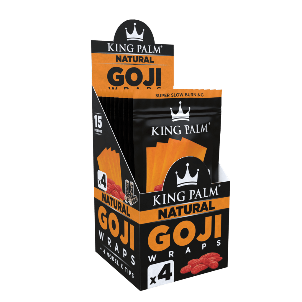 does strawberry king palm goji wraps contain tobacco Natural Goji Berry | Blunt Wraps + Filter Tips