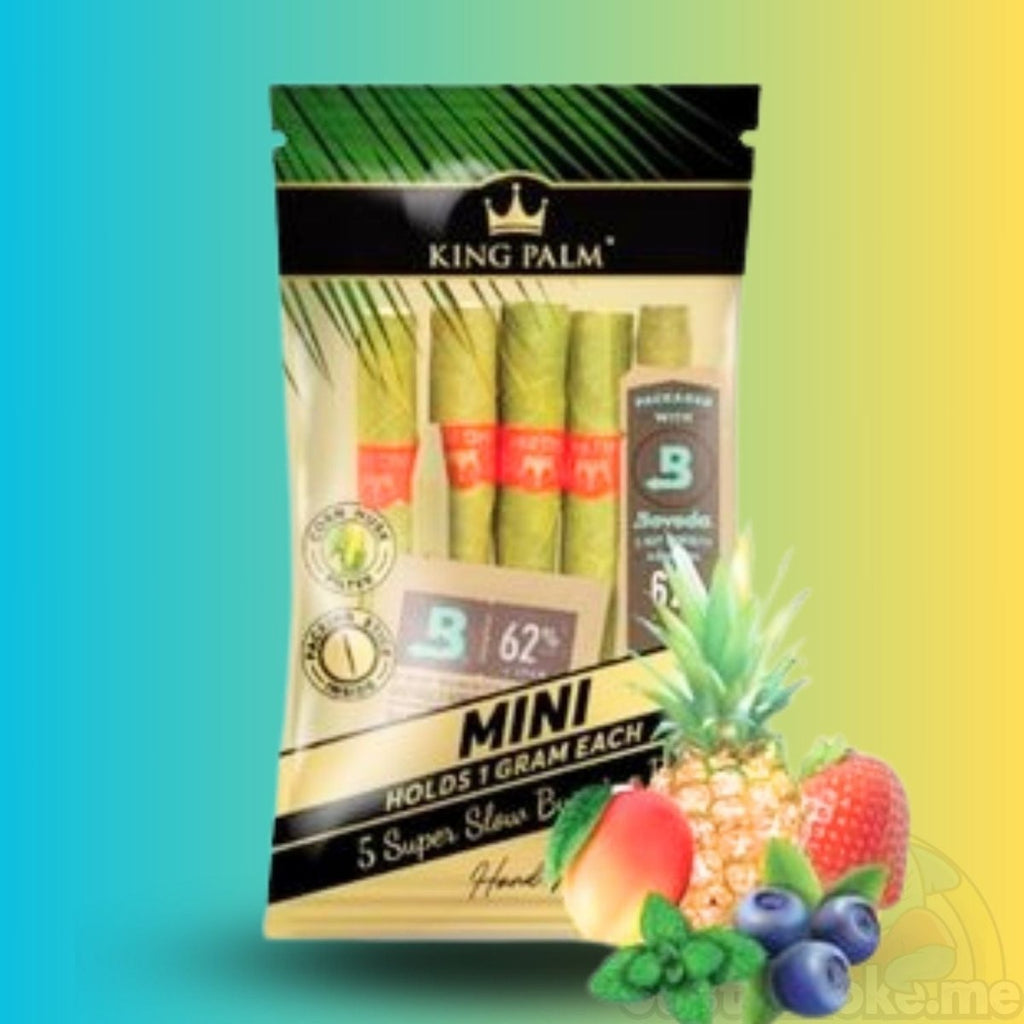 King Palm | 5pc Variety Flavour Bundle | Cordia Leaf - Blunt WrapsJustSmoke.Me