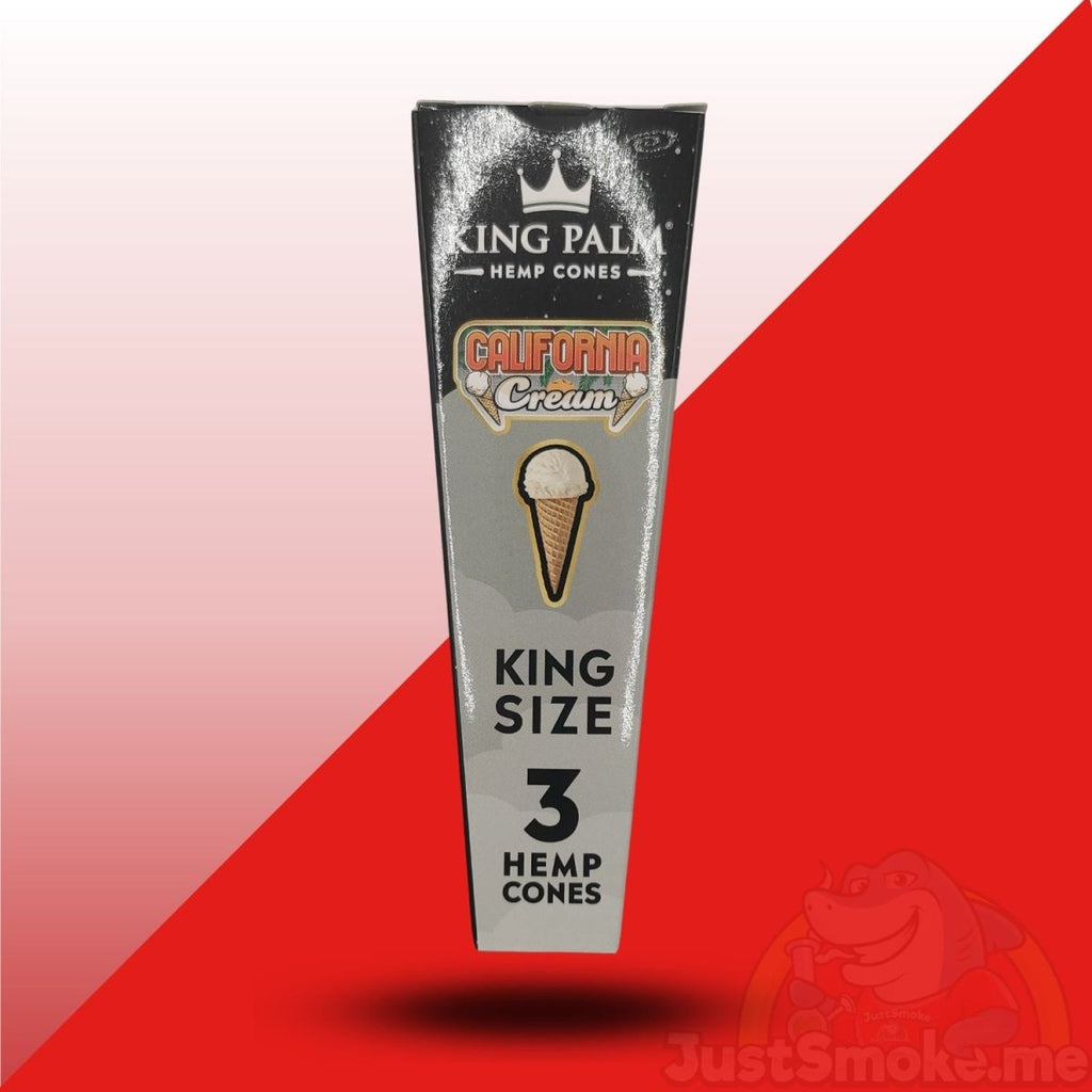 King Palm | 3pc California Cream / Flavoured Hemp Cones & Pre RollsJustSmoke.Me