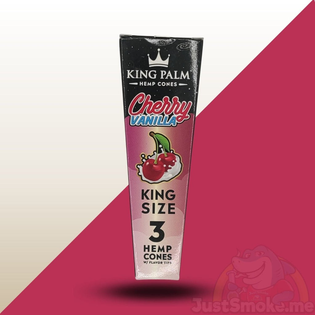 King Palm | Cherry Vanilla | Flavoured Hemp Cones & Pre RollsJustSmoke.Me