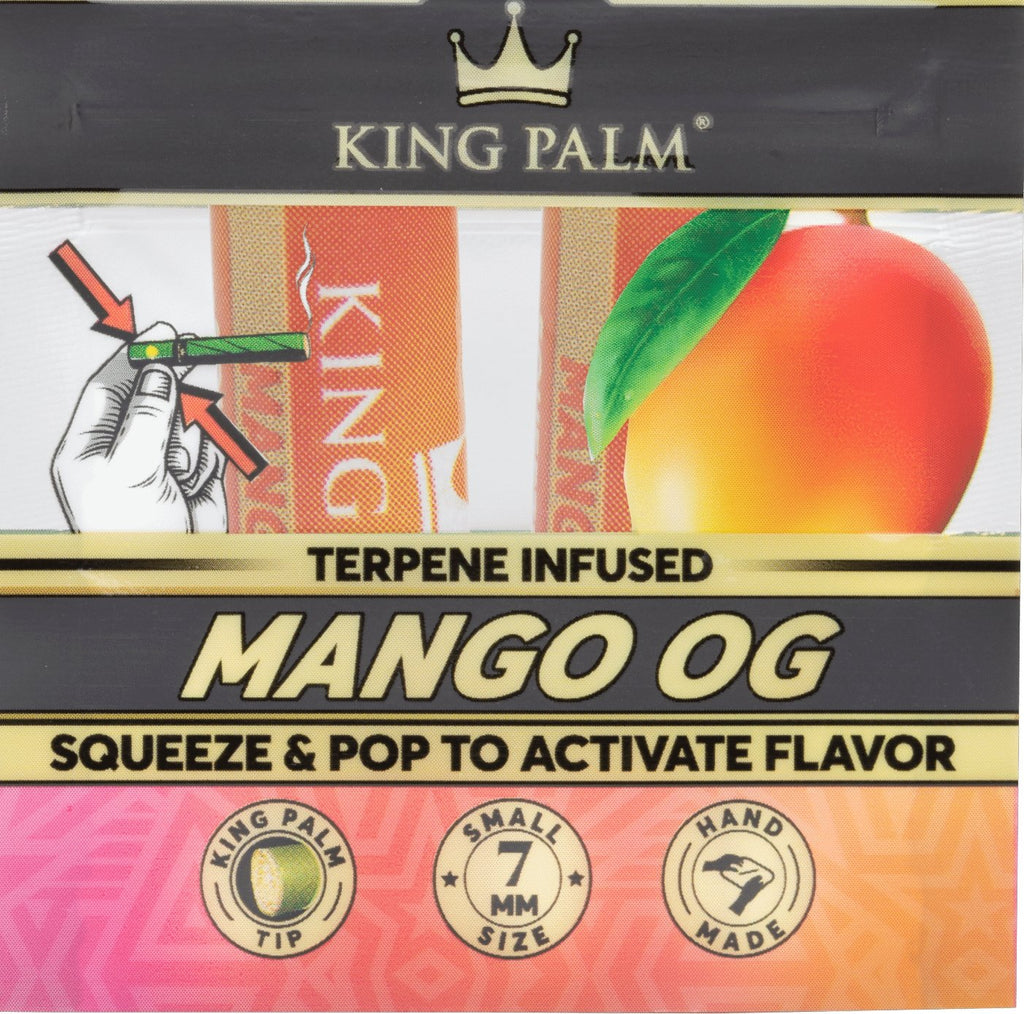 King Palm Flavoured Filter Tips 7mm JustSmoke.Me