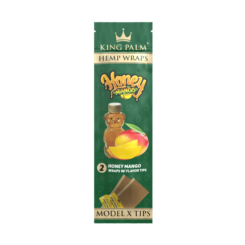 Honey Mango | Hemp Wraps + Flavoured Filter Tips - King Palm