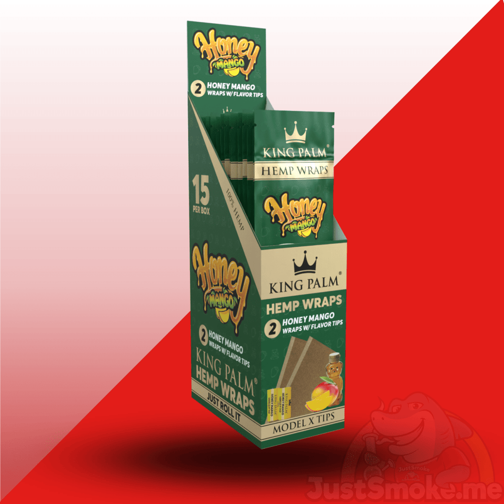 king palmKing Palm | Honey Mango | Hemp Wraps | + Flavoured Filter Tips - Justsmoke.meJustSmoke.Me
