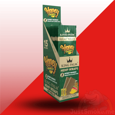 King Palm | Honey Mango | Hemp Wraps + Flavoured Filter TipsJustSmoke.Me