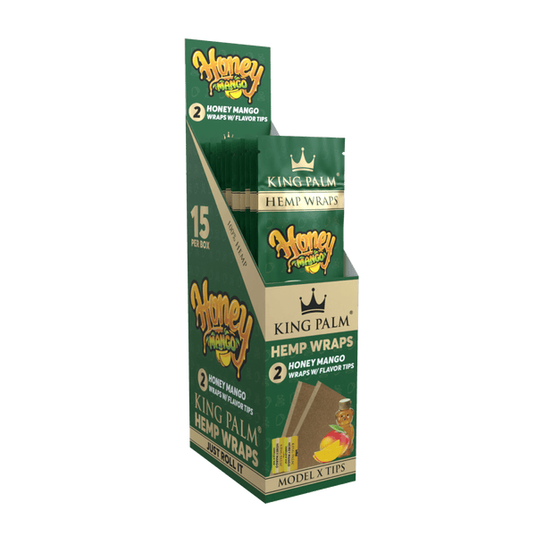 king palmKing Palm | Honey Mango | Hemp Wraps | + Flavoured Filter Tips - Justsmoke.meJustSmoke.Me