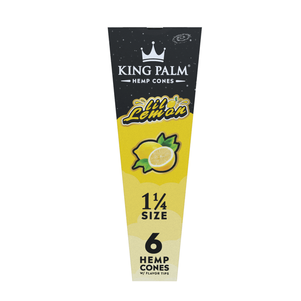 6 Lil Lemon | Pre Rolled | Hemp Cones & Blunts - King PalmJustSmoke.Me