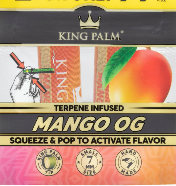 King Palm | Mango OG - Flavoured Filter Tips | 7mm - Justsmoke.meJustSmoke.Me