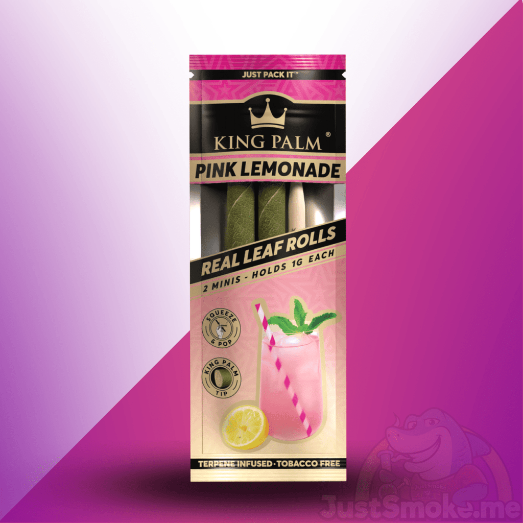 King Palm | Pink Lemonade | Cordia Leaf - Blunt Wraps & ConesJustSmoke.Me