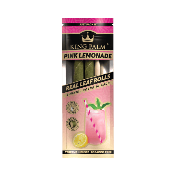 King Palm | Pink Lemonade | Cordia Leaf - Blunt Wraps & ConesJustSmoke.Me