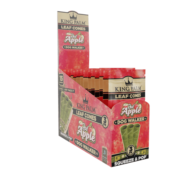 King Palm | Red Apple | Cordia Leaf / Blunt Wraps & ConesJustSmoke.Me
