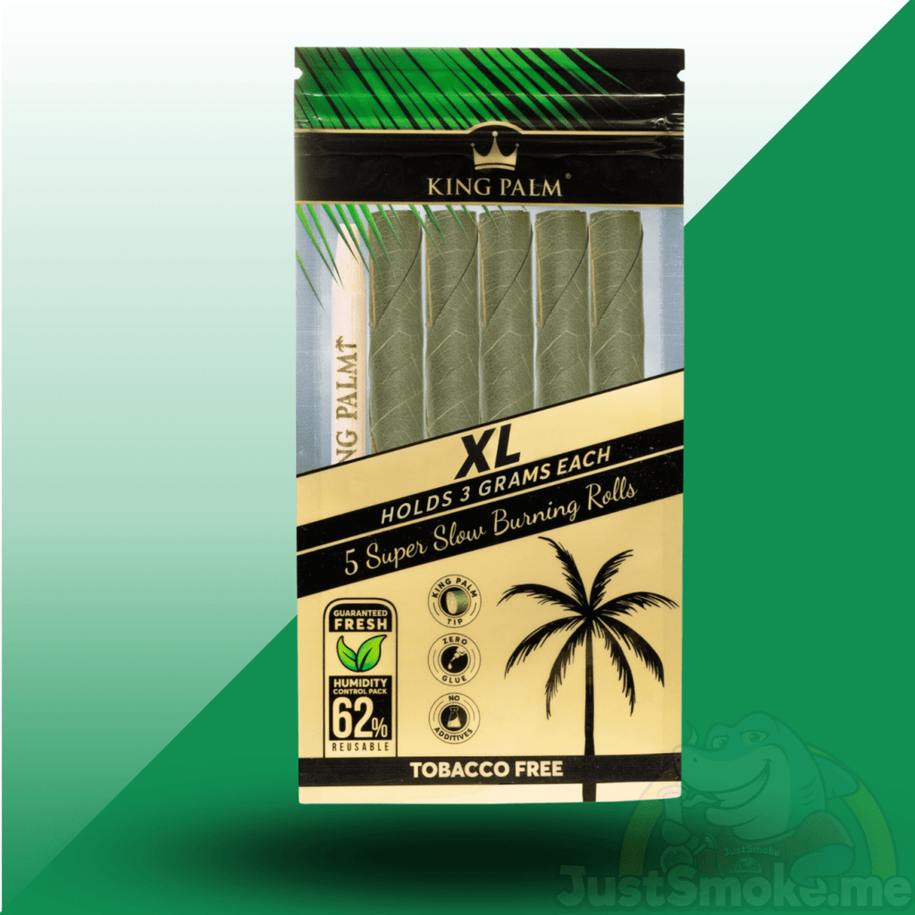 king palmKing Palm | 5 XL Palm Leaf Roll | Blunt Wraps | Natural Pre Rolls / Cone | Holds 3.g - Justsmoke.meJustSmoke.Me