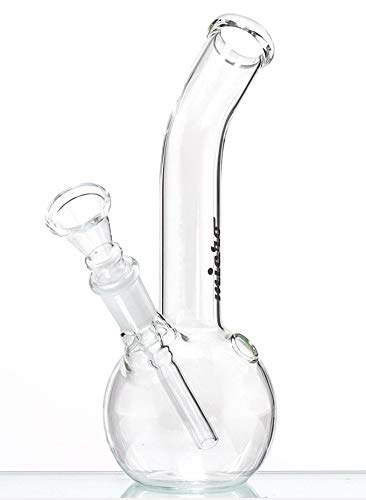 Micro BOUNCER GLASS BONG-H:18CM-Ø:22MM-SOCKET:14.5MM (01106)JustSmoke.Me