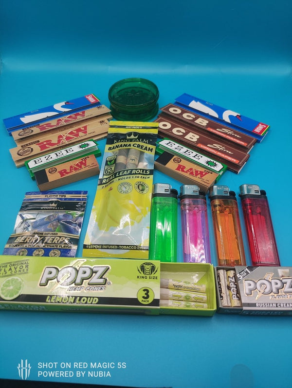 Cannabis Supplies | Monthly Smoking Bundle | Flavoured Blunts | Wraps | Filter Tips - Justsmoke.meJustSmoke.Me
