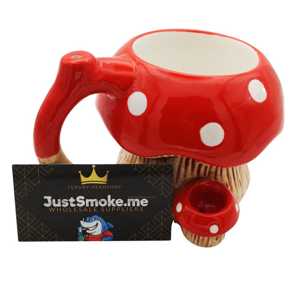 Mushroom House : (Extra Large) - 2 in 1 - Coffee Mug Bong : Ideal GiftJustSmoke.Me