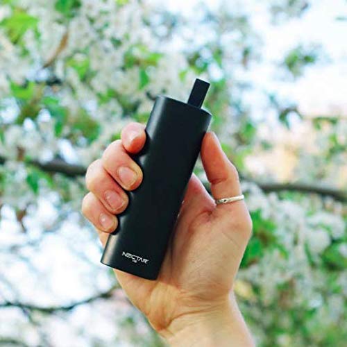 JustSmoke.MeNectar v2 Dry Herb Vape | 2 Year Warranty | Portable Premium Vaporizer, 2600mAh, Isolated Airflow, Vaporizer with Precision Temp Control, Ceramic Chamber, 30s Heat-up time | Max Temp = 225CJustSmoke.Me