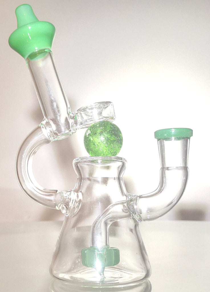 Globe Glass Bong | 8 Inch: Sombrero/Globe | Glass Water Bong | Smoking Bong | Oil rigJustSmoke.Me