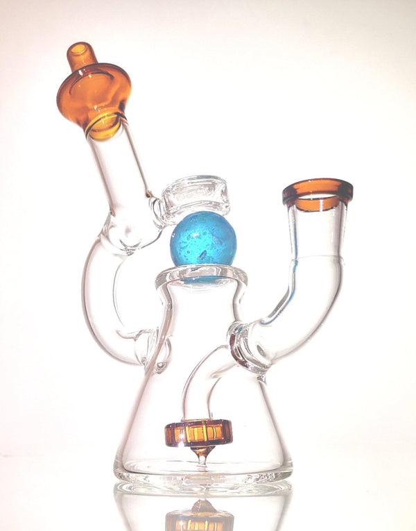 JustSmoke.MeGlobe Glass Bong | 8 Inch: Sombrero/Globe | Glass Water Bong | Smoking Bong | Oil rigJustSmoke.Me