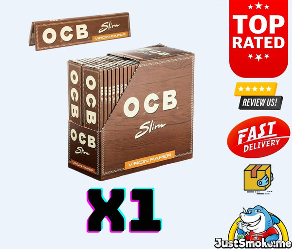 OCB BROWN | Rolling Papers | GENUINE | 1 - 50JustSmoke.Me