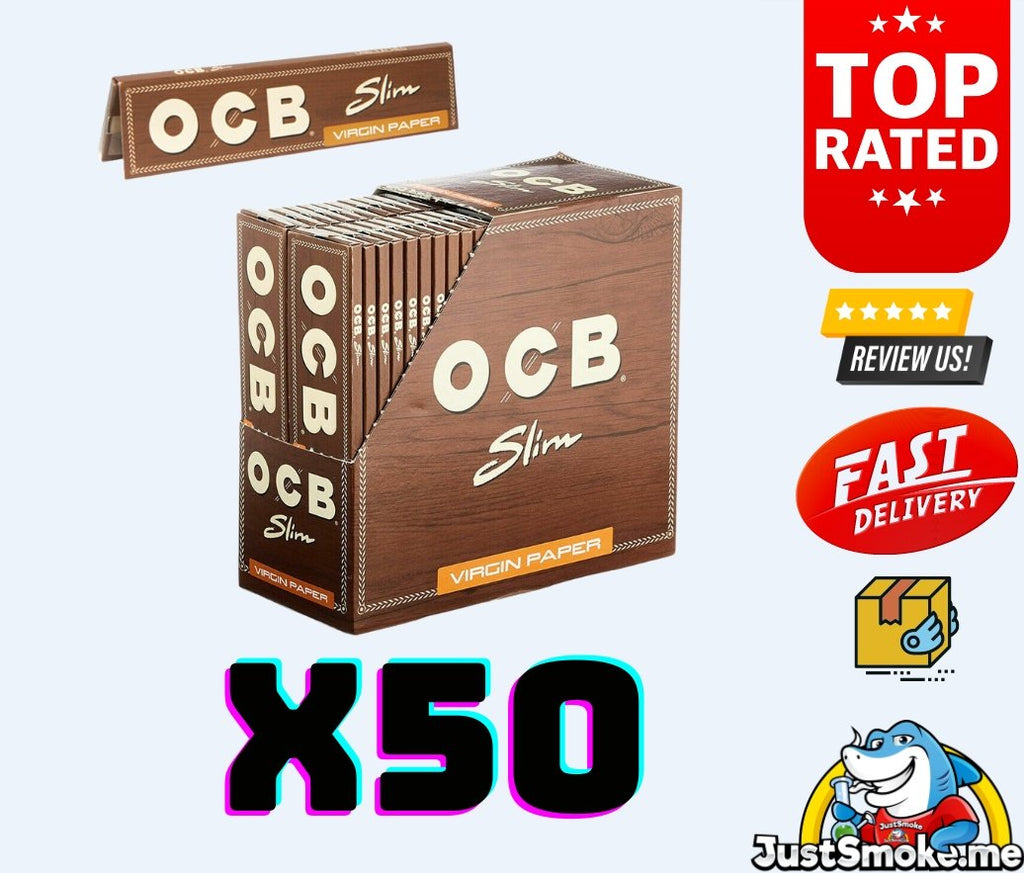 OCB BROWN | Rolling Papers | GENUINE | 1 - 50JustSmoke.Me