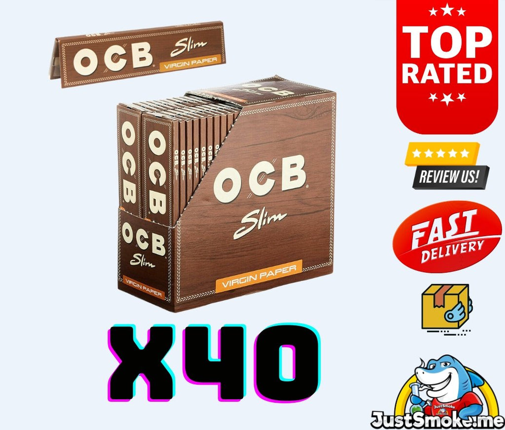 OCB BROWN | Rolling Papers | GENUINE | 1 - 50JustSmoke.Me
