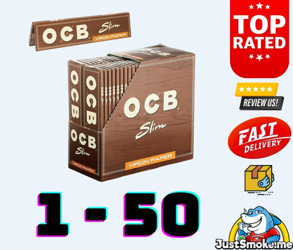 OCB BROWN | Rolling Papers | GENUINE | 1 - 50JustSmoke.Me