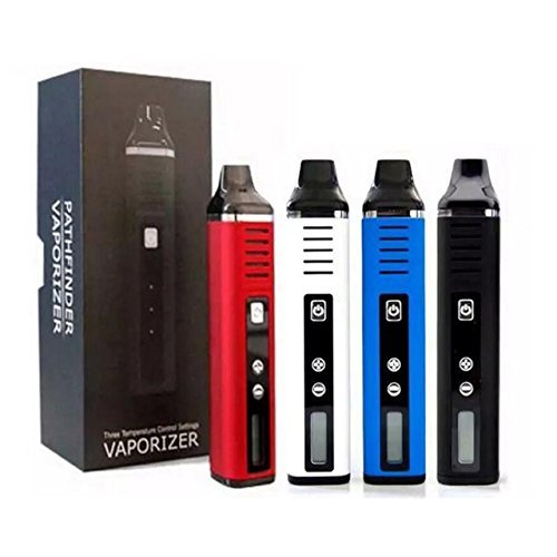 Pathfinder V2 Dry Herb Vaporizer by DopeVapes, 2200mAh Battery, Large 1g Chamber, LCD Screen, Advanced Variable Temperature Control (Black)JustSmoke.Me