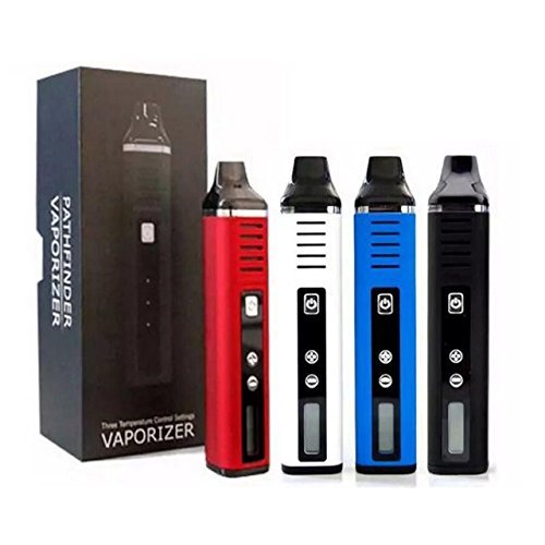 JustSmoke.MePathfinder V2 Dry Herb Vaporizer by DopeVapes, 2200mAh Battery, Large 1g Chamber, LCD Screen, Advanced Variable Temperature Control (Black)JustSmoke.Me