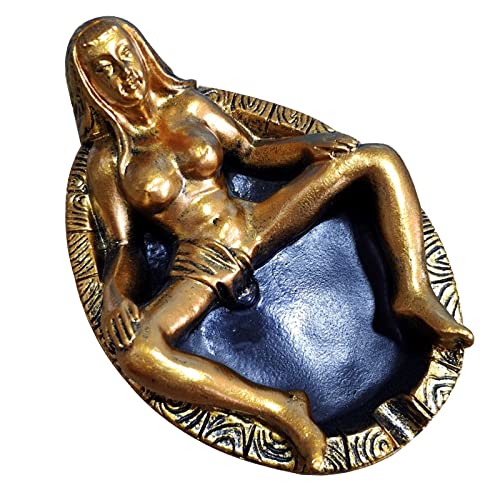 PengLAI Ashtray Resin Cigarette Tray Creative Soot Collector for Dining Table Living Room OfficeJustSmoke.Me