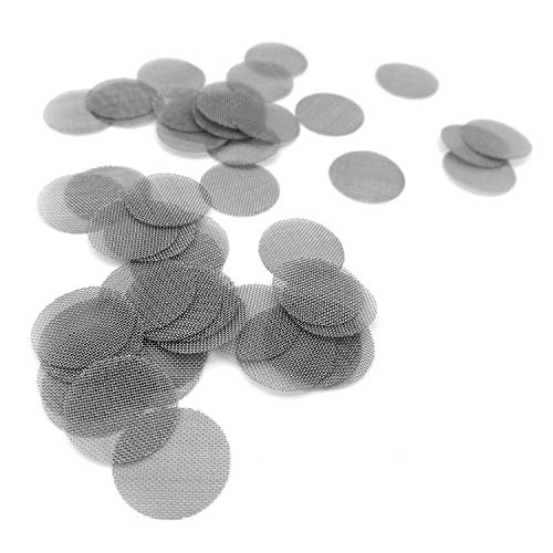 Pipe Screens - 100% Stainless Steel Smoking Pipe Screen Filters for ...