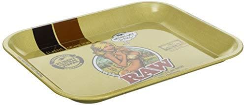 RAW Metal Girl Rolling Tray Large 34 X 27.5cmJustSmoke.Me