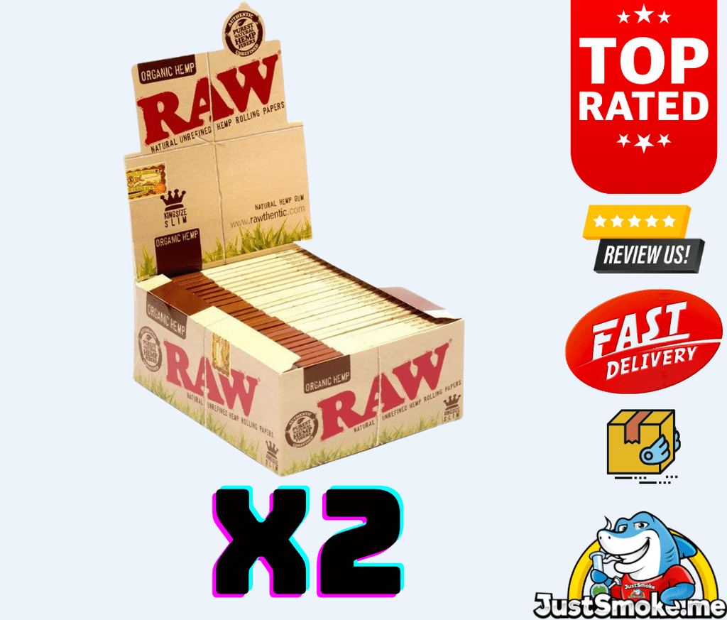 Raw Organic hemp | Rolling Papers | 1 - 50JustSmoke.Me