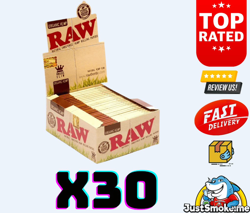Raw Organic hemp | Rolling Papers | 1 - 50JustSmoke.Me