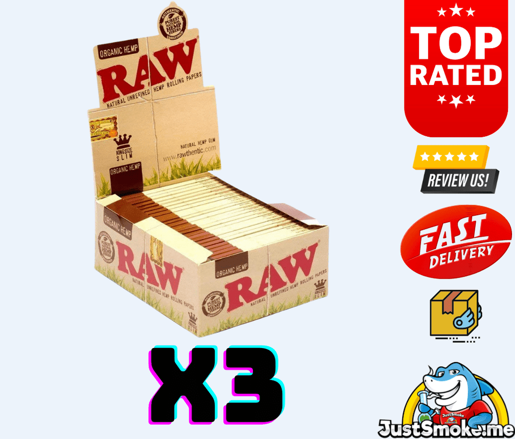 Raw Organic hemp | Rolling Papers | 1 - 50JustSmoke.Me