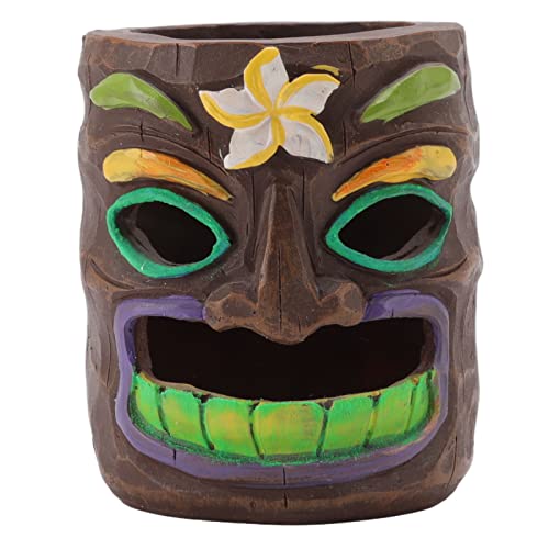 Resin Ghost Face Ashtray,Tree Face Decoration Fluorescent Makeup Brush Pen Cup Suitable for Home DesktopJustSmoke.Me