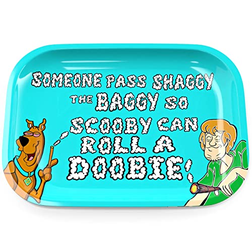 Rolling Tray - Metal Rolling Tray - Tobacco Smoking Accessories Rolling Tray Smoking TrayJustSmoke.Me