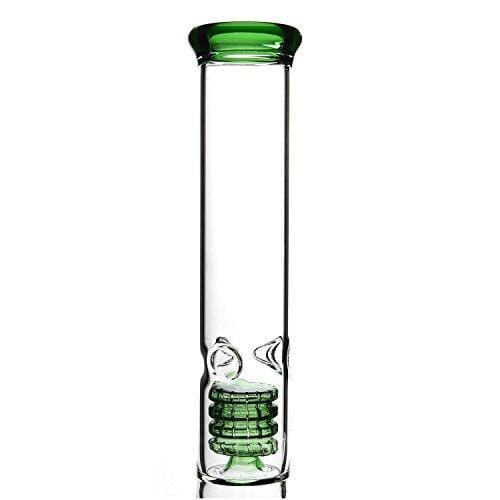 RORA 18.8mm Joint Size 17inch Tall Hookah Water Bongs with Bong Bowl Recycler Glass Water FilterJustSmoke.Me