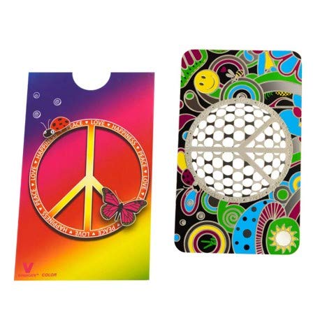 V-Syndicate Grinder Card – Grinder License Cheech & Chong – The Perfect Mill/Grinder/Grater in Credit Card Format – For Herbs and Tobacco ProductsJustSmoke.Me