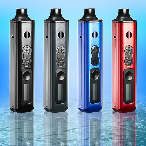 Vaporizer by IOUQ TARURS kit Vape Ceramic Heating Chamber LCD Display Screen Full temperature control Type-C Fast Charging Dry herb vaporisersJustSmoke.Me