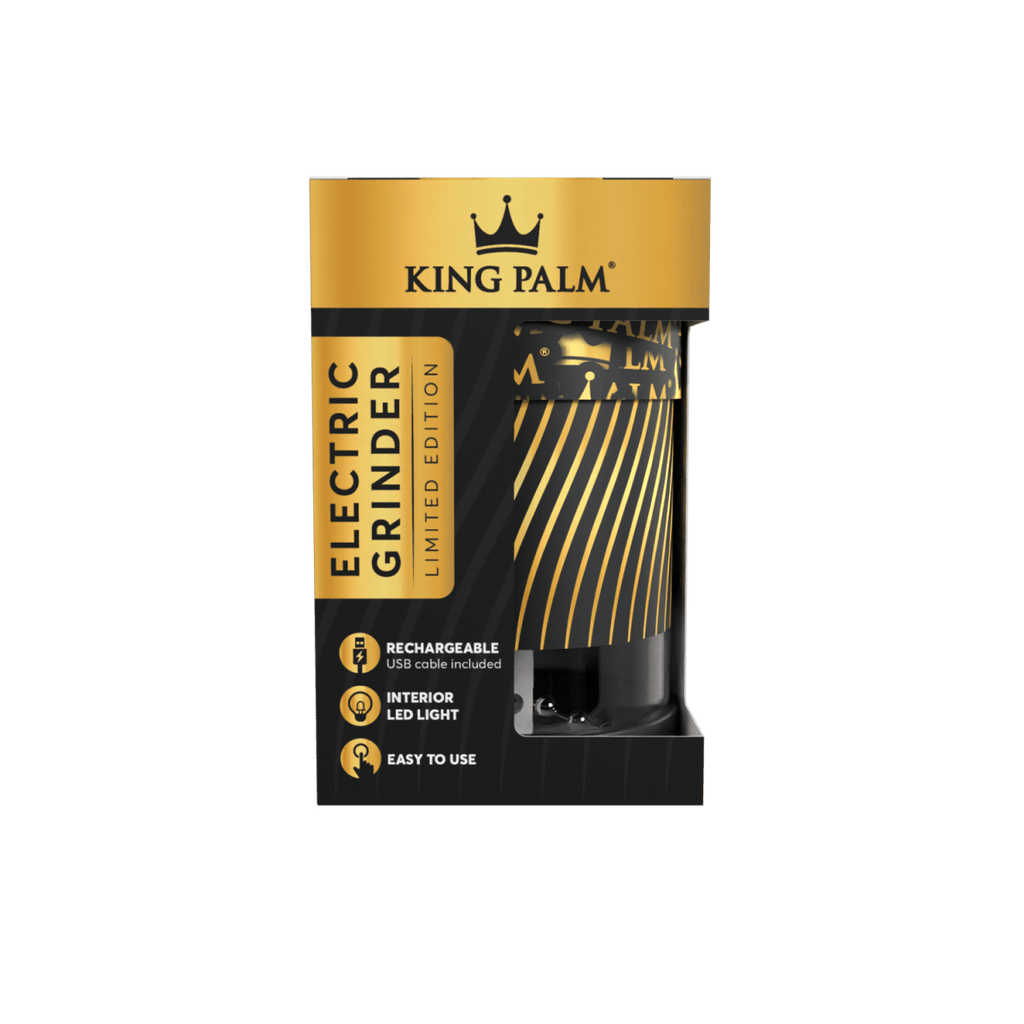 Electric Cannabis Grinder / New Ball & Chain Grinder - King PalmJustSmoke.Me