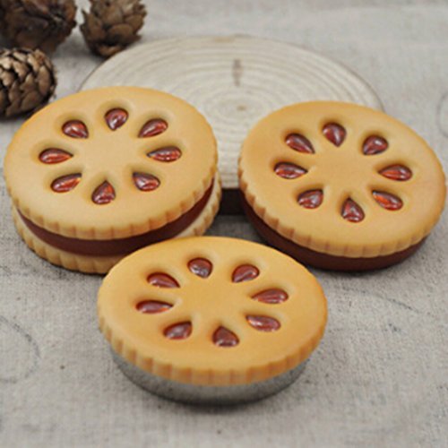 Yinew 1PC Stylish Filled Biscuits Shape Herb Tobacco Grinder Crusher Hand MullerJustSmoke.Me