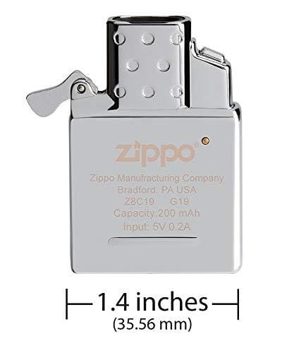 Zippo Butane Torch Lighter Insert, Insert for Cigars Cigarettes Candles  with Adjustable Flame, for Zippo Lighter Case, Butane Refillable for  Tobacco